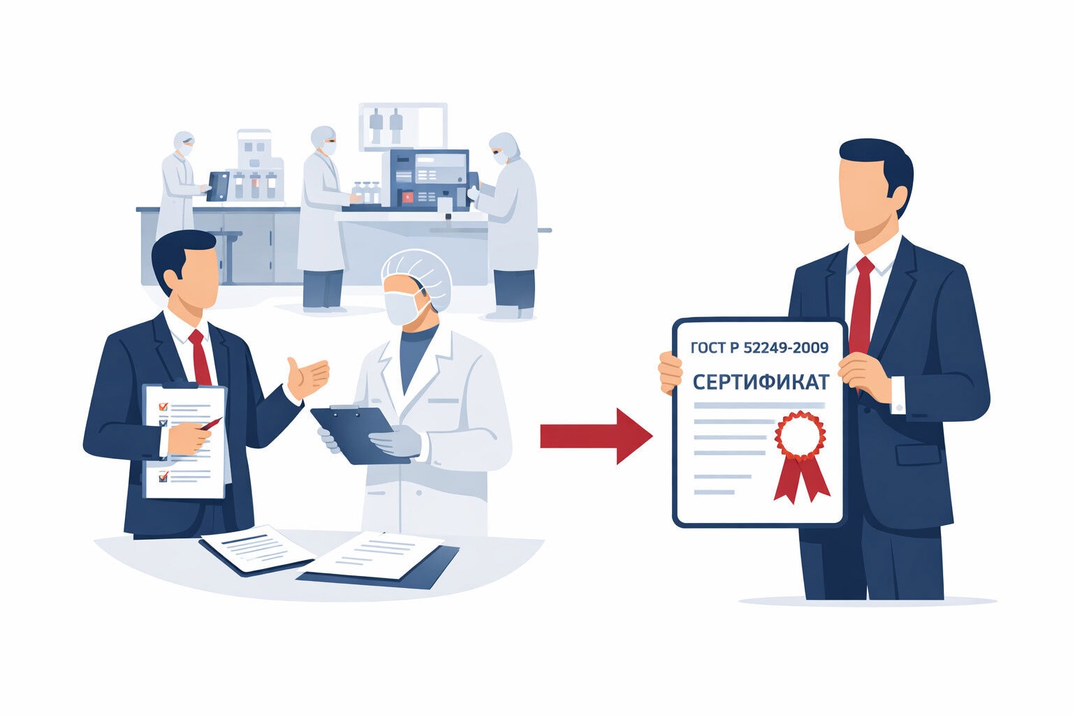 Процедура сертификации ГОСТ Р 52249-2009 в Симферополе